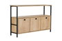 Nordure Solace Consola Roble y Negro